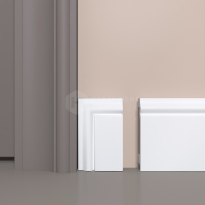 Завершающий элемент к плинтусу напольному Bello-Deco П 3 - комплект 2 шт