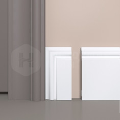 Завершающий элемент к плинтусу напольному Bello-Deco П 4