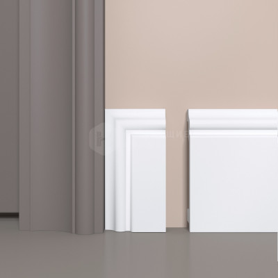 Завершающий элемент к плинтусу напольному Bello-Deco П 4 - комплект 2 шт