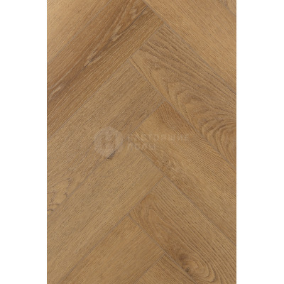 SPC плитка замковая елочка FirstFloor 1F010 Медовый натуральный дуб, 620*110*4 мм