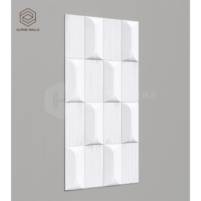 Декоративная панель Alpine Walls ECOGR0210W, 1200*600*25 мм