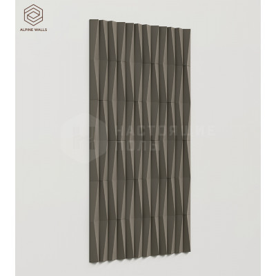 Декоративная панель Alpine Walls ECOGR0204G, 1200*600*25 мм
