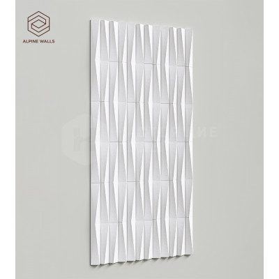 Декоративная панель Alpine Walls ECOGR0205W, 1200*600*25 мм