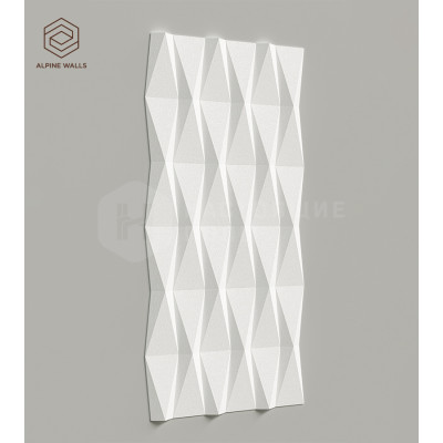 Декоративная панель Alpine Walls ECOGR0208W, 1200*600*25 мм