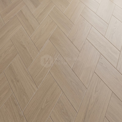 Паркет итальянская елка Lab Arte Дуб Рустик Лаунж лак, 549/439*190*14 мм