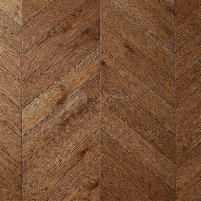 Паркет французская елка Lab Arte Дуб Рустик Ричи лак, 620/480*140*14 мм