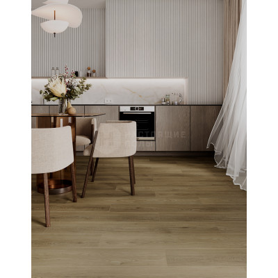 SPC плитка Docke Tavola Портофино DT011403 Темно-бежевый, 1220*180*4.5 мм