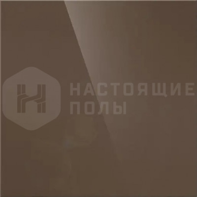 Керамогранит Уральский гранит УФ006 шоколад полированный, 600*600*10 мм