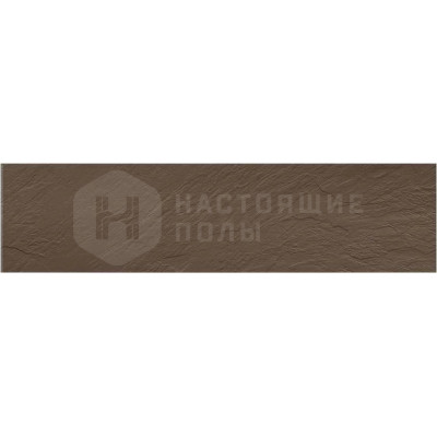 Керамогранит Уральский гранит УФ006 шоколад рельефный, 1200*295*10 мм