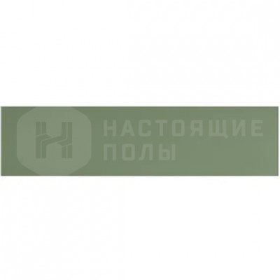 Керамогранит Уральский гранит УФ007 зеленый матовый, 1200*295*10 мм