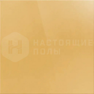 Керамогранит Уральский гранит УФ015 горчичный полированный, 600*600*10 мм