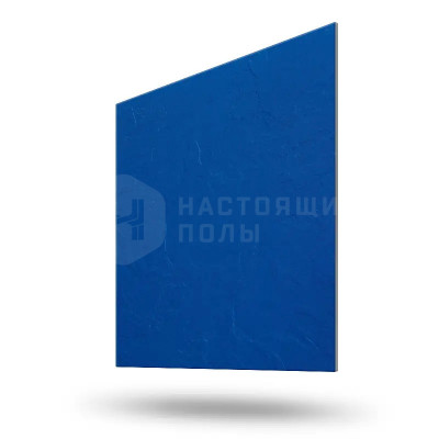 Керамогранит Уральский гранит УФ025 насыщенно-синий рельефный, 600*600*10 мм