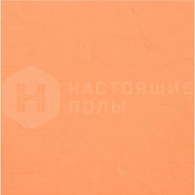 Керамогранит Уральский гранит УФ026 насыщенно-оранжевый рельефный, 600*600*10 мм