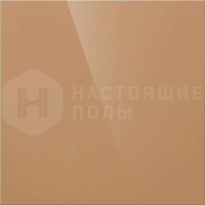 Керамогранит Уральский гранит УФ032 светло-кирпичный полированный, 600*600*10 мм