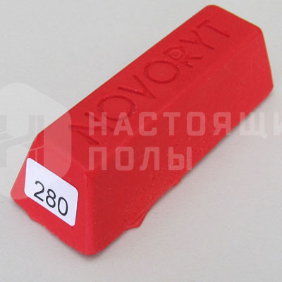 Шпатлевка-расплав (твердый реставрационный воск) Novoryt 280 Красный-почтовый