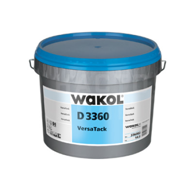 Клей для ПВХ Wakol D 3360 VersaTack универсальный дисперсионный (14 кг) Cкидка! Cрок годности до 01.07.2026 Клей для ПВХ Wakol D 3360 VersaTack универсальный дисперсионный (14 кг) Cкидка! Cрок годности до 01.07.2026