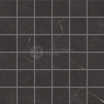 Керамический гранит Estima Нолана Мозаика 5x5 NL04 Черный Неполированный, 300*300*10 мм