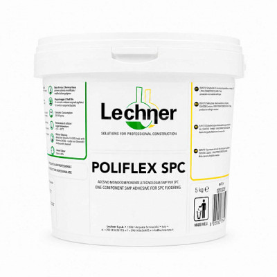 Клей для ПВХ Lechner Poliflex SPC, (5 кг)