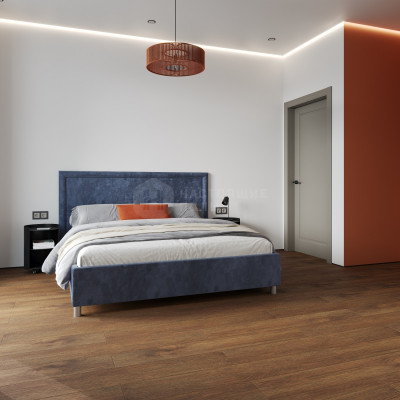 SPC плитка Respect Floor 2803 Дуб Шоколадный, 1220*183*5 мм
