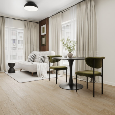 SPC плитка Respect Floor 4401 Дуб Золотой, 1220*183*5 мм