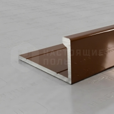 PV01-48 темная бронза блестящая, 2700*21.5*9 мм