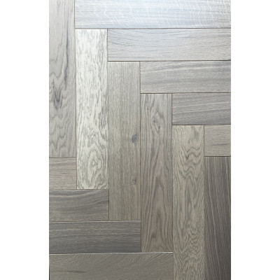 Паркет Елочка Kraft Parkett 910 Дуб Рустик, 500*100*13.5 мм