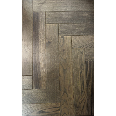 Паркет Елочка Kraft Parkett 911 Дуб Рустик, 500*100*13.5 мм