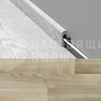 Ламинированный плинтус Balterio 50*14 мм 075 Клен Монреаль