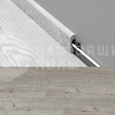 Ламинированный плинтус Balterio 50*14 мм 080 Дуб Матисс