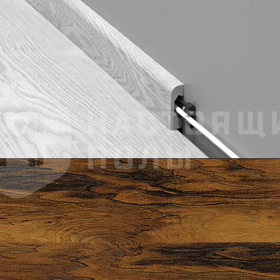 Ламинированный плинтус Balterio 50*14 мм 134 Хикори Саттон