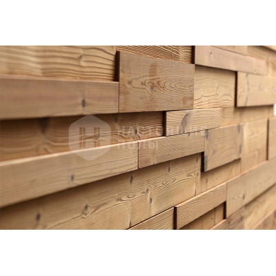 Потолочно-стеновые панели Mareiner Holz Irregolare с эффектом 3D Ель термообработанная Gran Paradiso