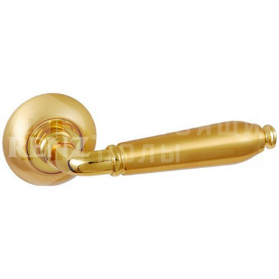 Дверная ручка Renz Реджина DH (N) 35-08 SG/GP