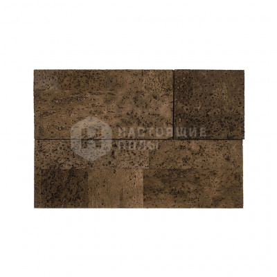 Декоративные панели Muratto Cork Bricks 3D MUCBBRO01 Brown, 300/200/100*100*14/11/7 мм