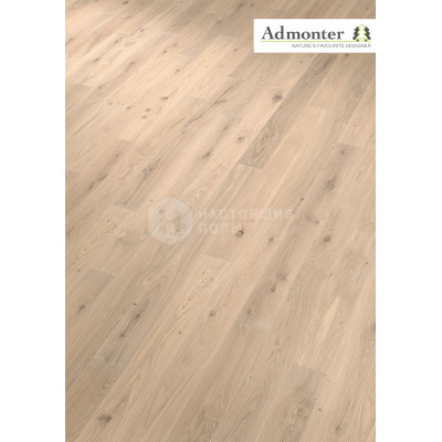 Инженерная доска Admonter EI124 30 Дуб Белый Рустик шлифованный под маслом, 1200*120*10 мм Инженерная доска Admonter EI124 30 Дуб Белый Рустик шлифованный под маслом, 1200*120*10 мм