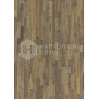 Паркетная доска Karelia Impressio 3011669151767311 Дуб Дымчатый Sandstone под маслом трехполосный, 2421*200*14 мм