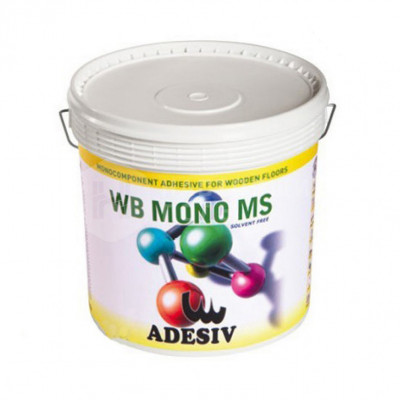 Паркетный клей Adesiv 1-компонентный силановый WB Mono MS (15 кг)