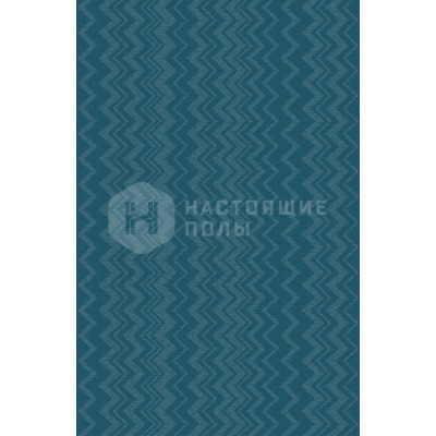 ПВХ покрытие в рулоне Bolon by Missoni 104275 Zigzag Cyan