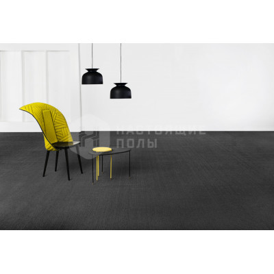 ПВХ плитка клеевая Bolon Now 102819 Anthracite 500x500 mm