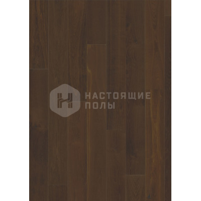 Инженерный паркет Kahrs Piazza Дуб Копченый Кантри брашированный под маслом