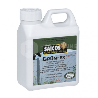 Концентрат для удаления зеленого налета Saicos 8120 Grun-Ex (1 л)