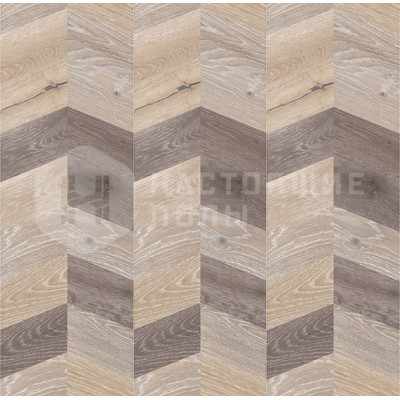 Напольная пробка замковая Granorte Vita Decor Chevron Mix