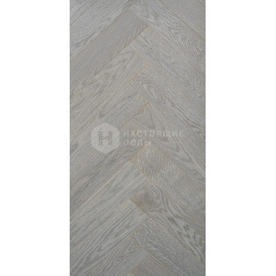 Паркет Елочка Goldenwood Дуб Лава Натур матовый лак, 600*110*12.2 мм