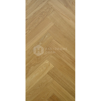 Паркет Елочка Goldenwood Дуб Медовый Натур матовый лак, 600*110*12.2 мм