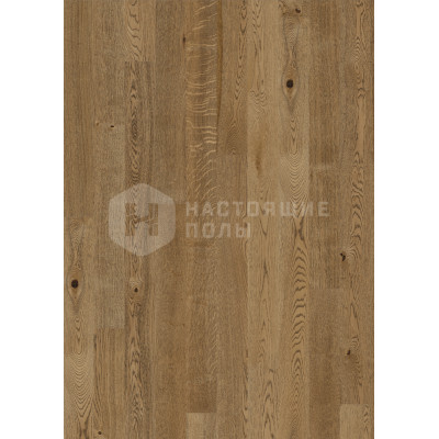 Паркетная доска Karelia Spice Дуб Стоунвош Эбони однополосный 138 мм