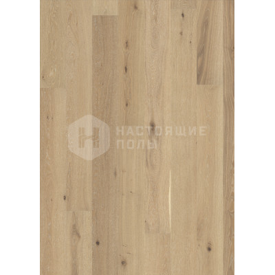 Паркетная доска Karelia Dawn Дуб Стоунвош Айвори однополосный 188 мм