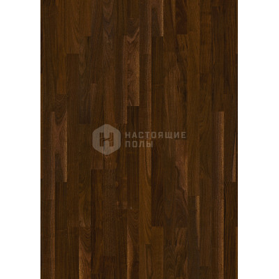 Паркетная доска Boen NUGL3KTD Орех Американский Анданте трехполосный под маслом, 2200*215*14 мм