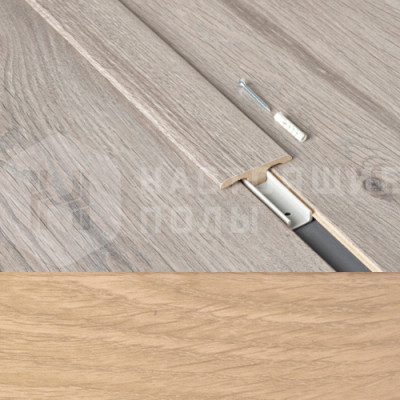 Соединительный T-профиль BerryAlloc 9411-3012 Дуб Облегченный Соединительный T-профиль BerryAlloc 9411-3012 Дуб Облегченный