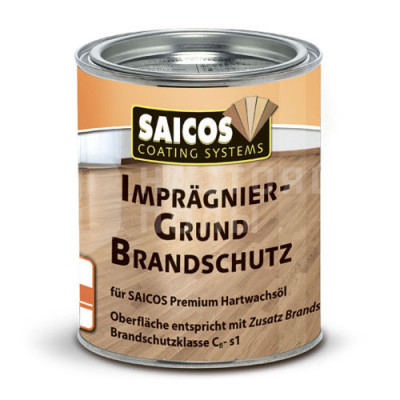 Специальная добавка пропитка-грунт с огнезащитными свойствами Saicos 9010 Impregnation Fire Protection (0.75 л)