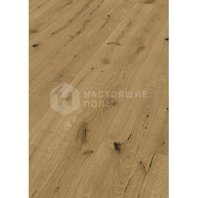 Паркетная доска Meister PD 200 Classic 8485 Дуб Золотисто-коричневый Рустик брашированный под маслом, 2200*180*13 мм