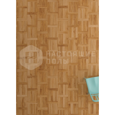 ПВХ плитка клеевая Moduleo Moods 117 Basket Weave Small 24438 Дуб Классический